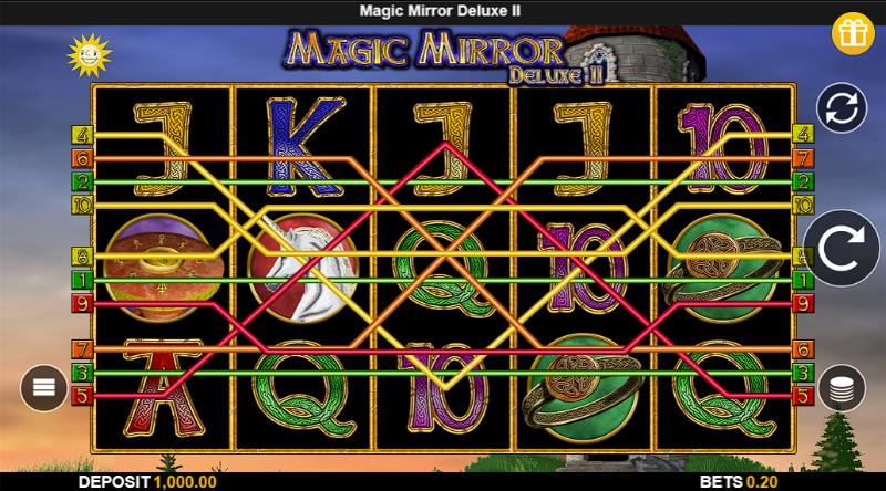 Magic Mirror Deluxe 2 interfaz de ranura